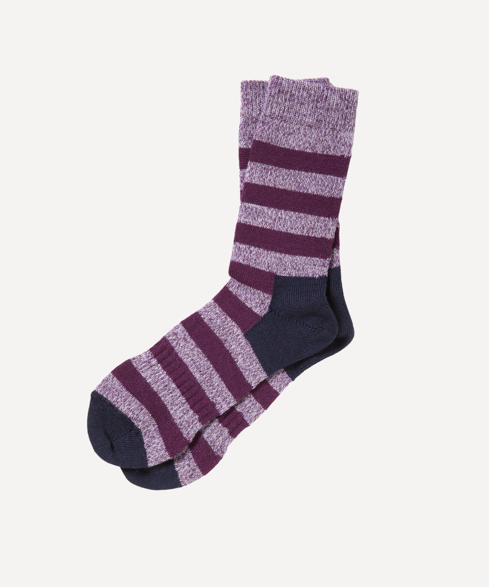 purple / asphalt grey