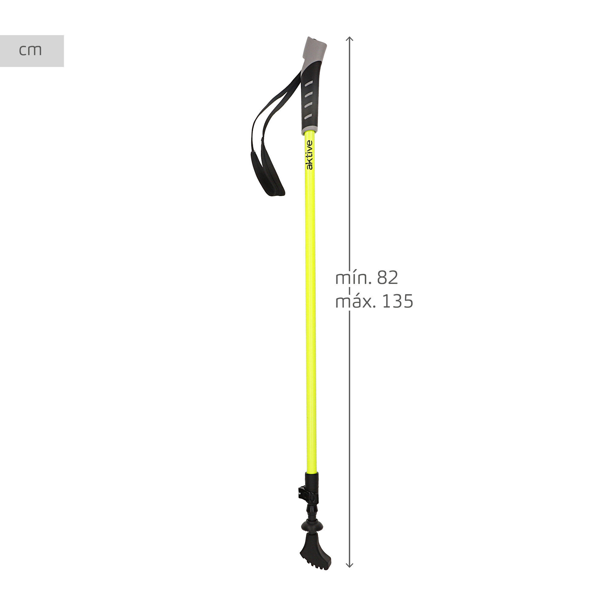 Aktive Set di bastoncini estensibili per nordic walking 82-135 cm 2 sec 4/7