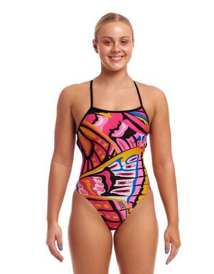 Costume da bagno Funkita Strapped In One Piece Lover Flies