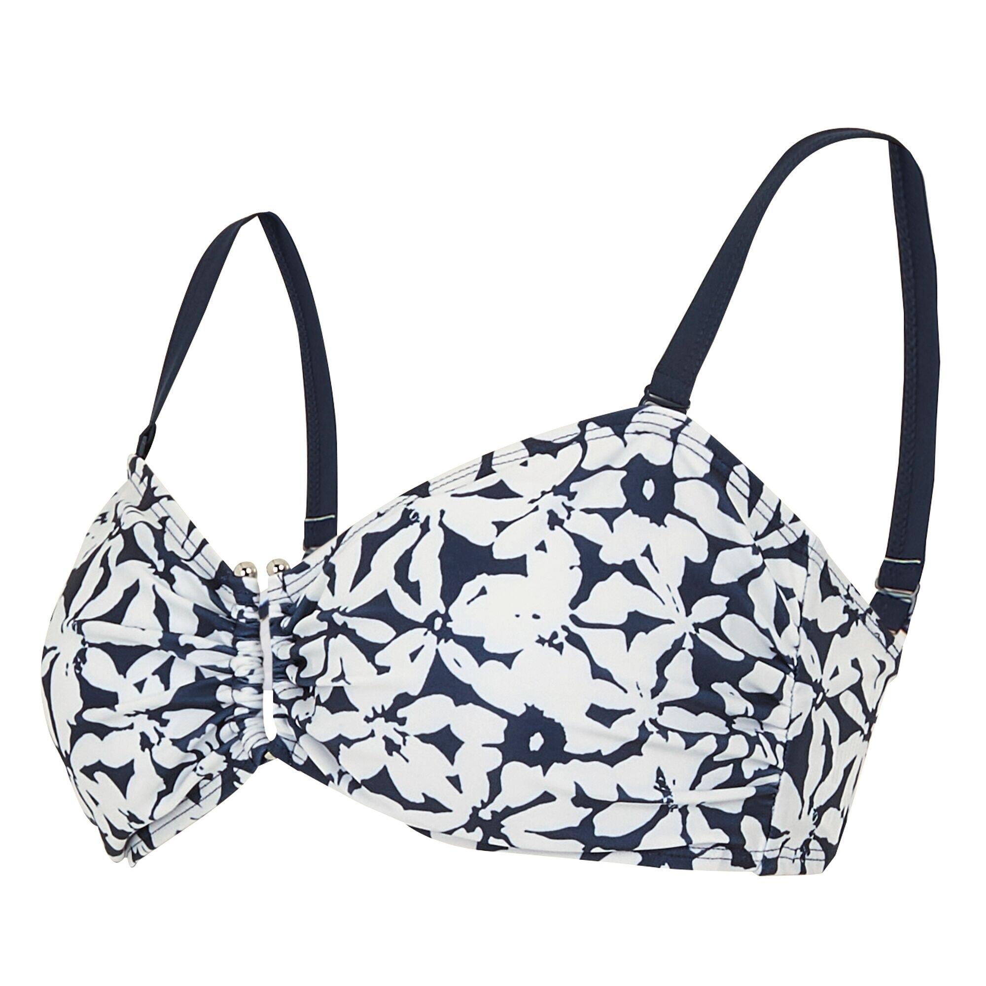 Haut De Maillot De Bain ACEANA Femme (Bleu Marine / Blanc) 3/4