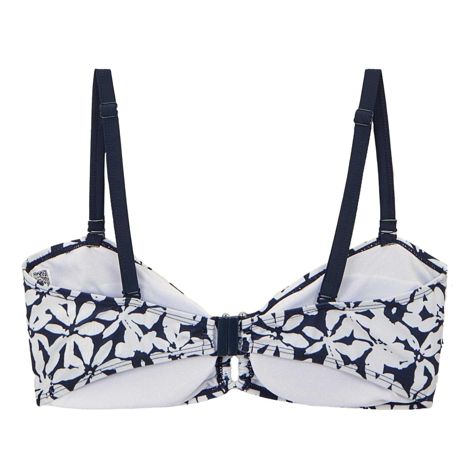 Haut De Maillot De Bain ACEANA Femme (Bleu Marine / Blanc) 2/4