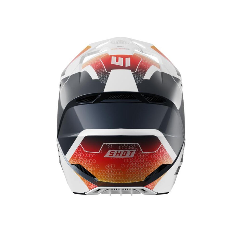 Casque Intégral VTT/BMX Shot Race Phaser Bleu Rouge Adulte 2/3