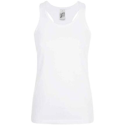 Débardeur JUSTIN Femme (Blanc)