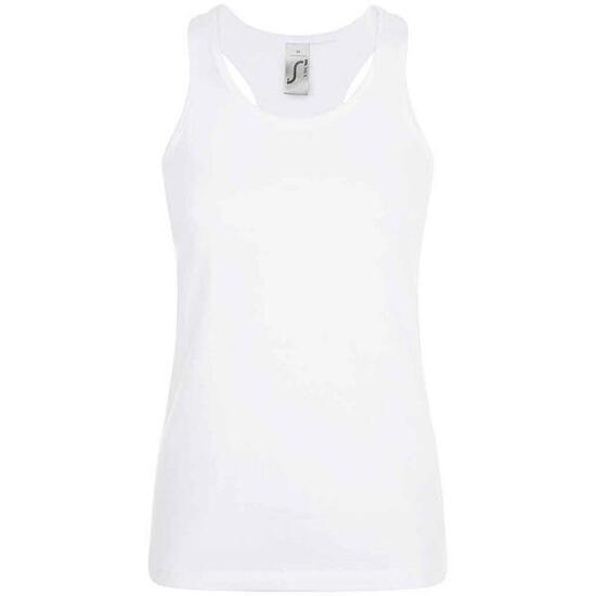 Débardeur JUSTIN Femme (Blanc)