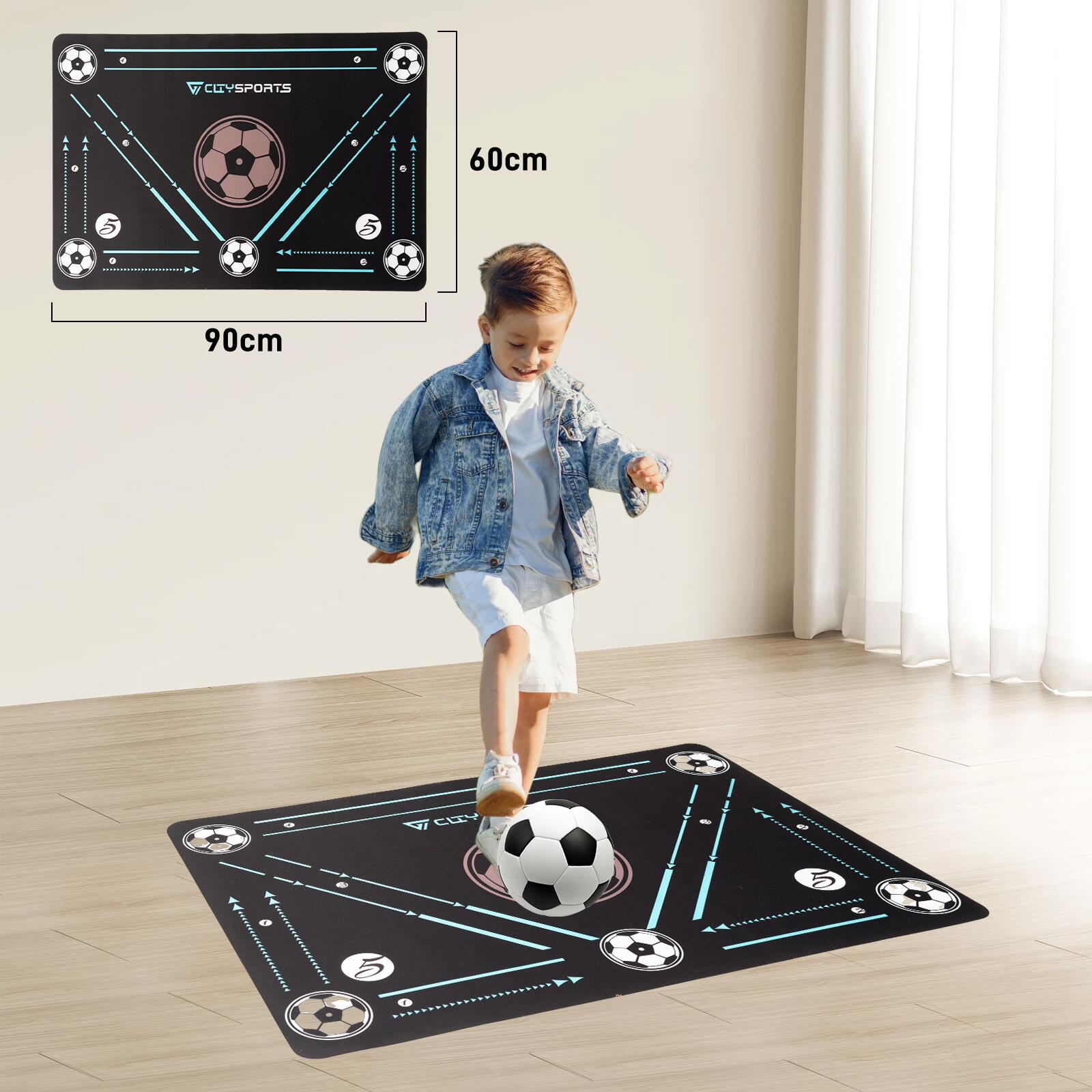 Tapete de Fútbol, Tapete de Entrenamiento de Fútbol Antideslizante,60*90cm 2/5