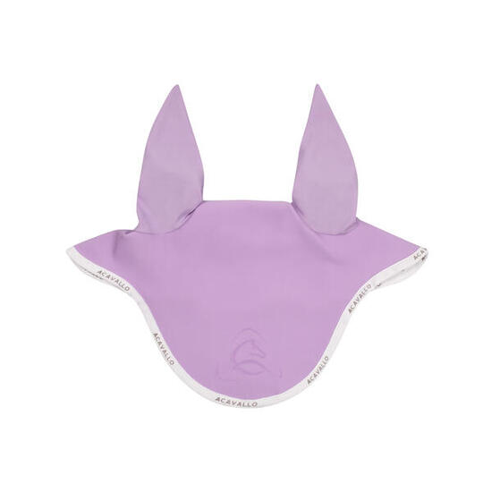 Bonnet anti-mouches pour cheval en silicone Acavallo Lycra