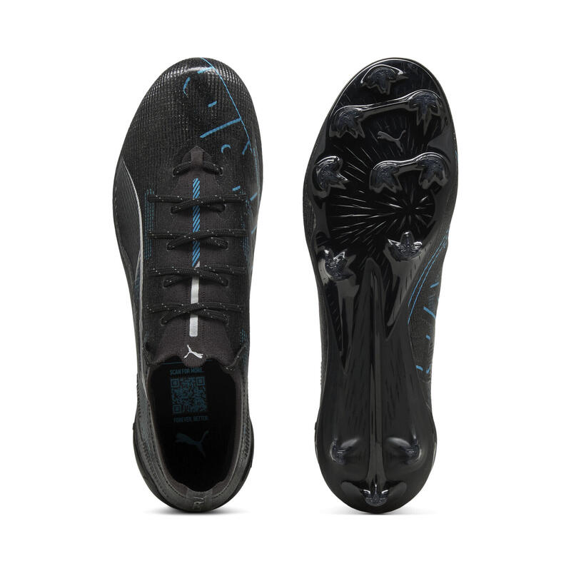 Încălțăminte alergare adulți Ultra 5 Ultimate FG, Negru PUMA