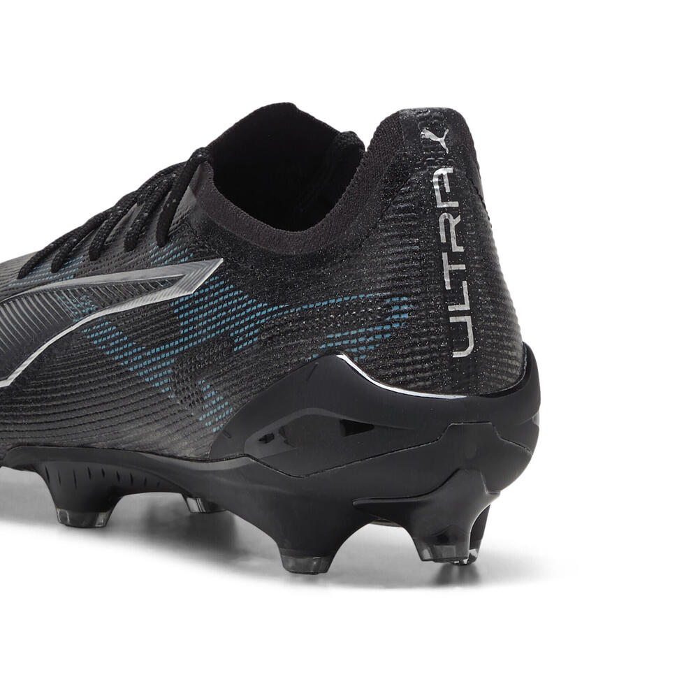 Buty piłkarskie ULTRA 5 ULTIMATE FG PUMA Black Silver Bright Aqua Metallic Blue