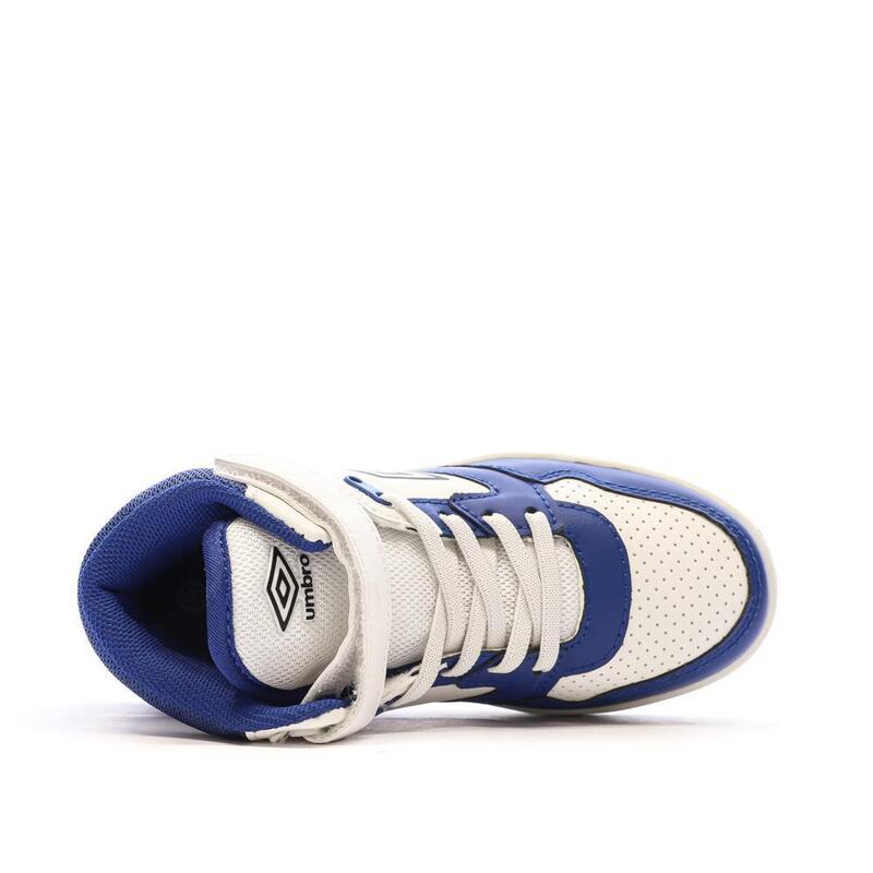 Baskets Bleues/Blanches Garçon Rouge Umbro Olly Vlc