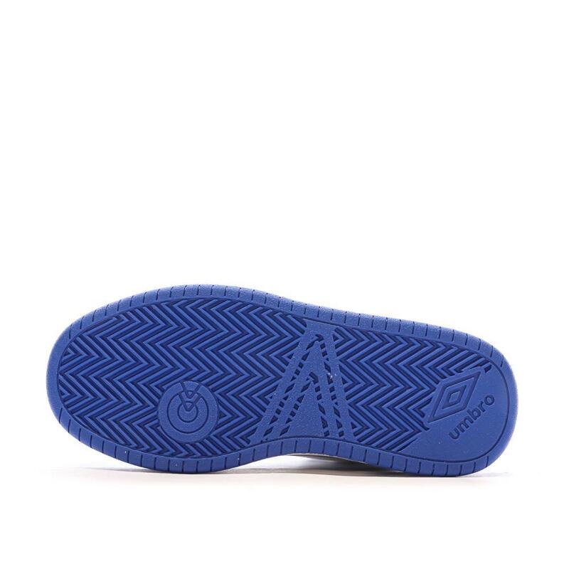 Baskets Bleues/Blanches Garçon Rouge Umbro Olly Vlc
