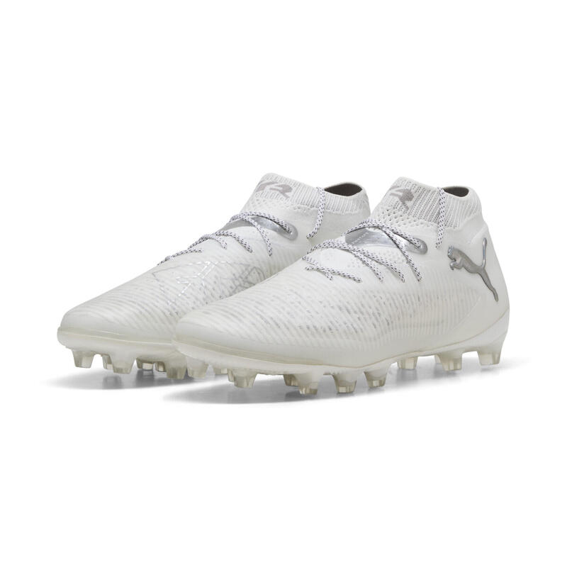 Buty piłkarskie FUTURE 8 ULTIMATE AG PUMA White Matte Silver Gray