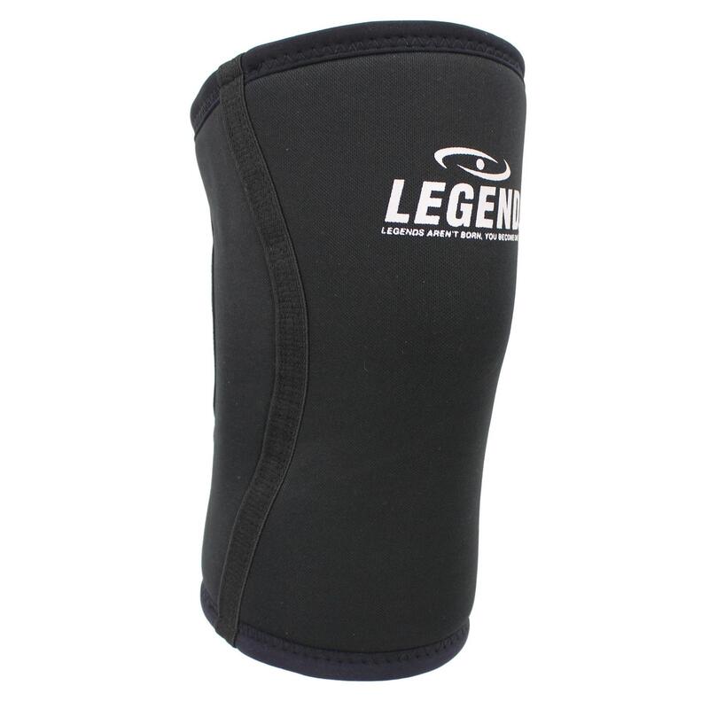 Power Lifting Knie Band 10mm Heren/Dames Zwart