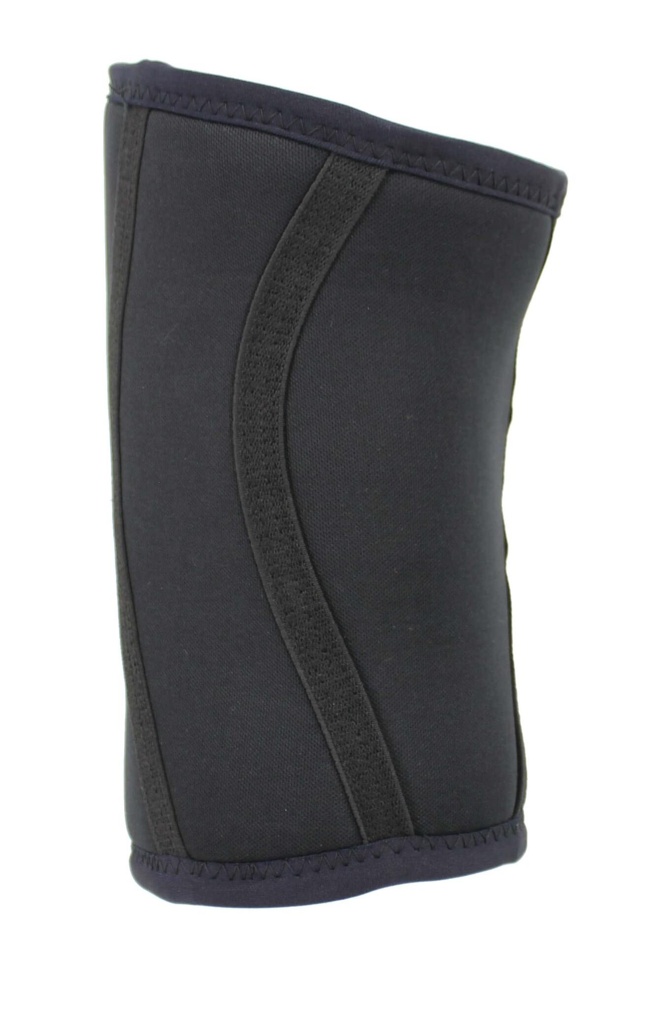 Power Lifting Knie Band 10mm Heren/Dames Zwart 2/5