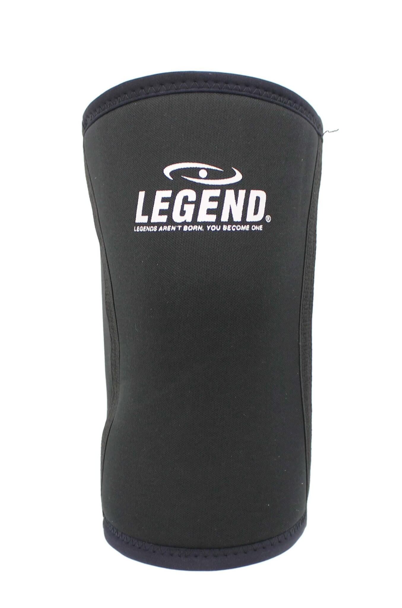 Power Lifting Knie Band 10mm Heren/Dames Zwart 5/5