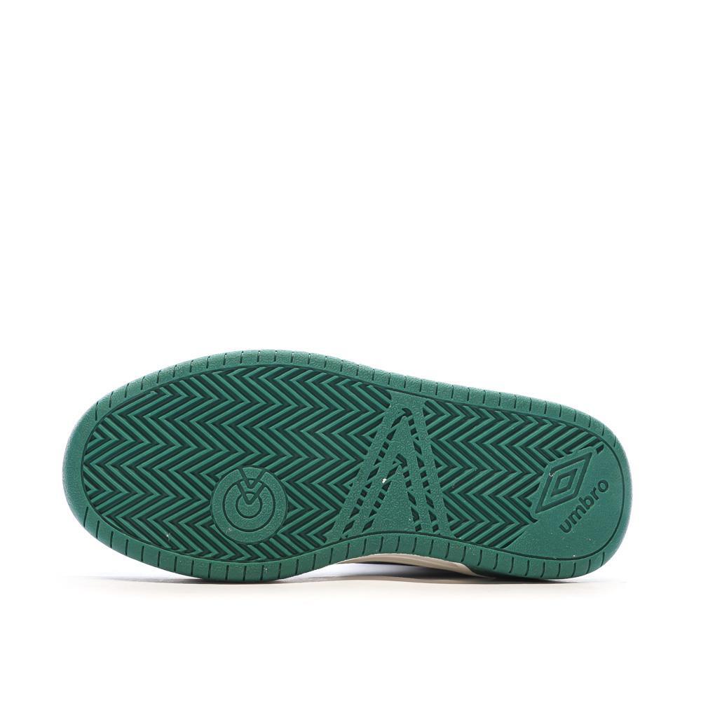 Baskets Vertes/Blanches Garçon Rouge Umbro Olly Vlc 5/7