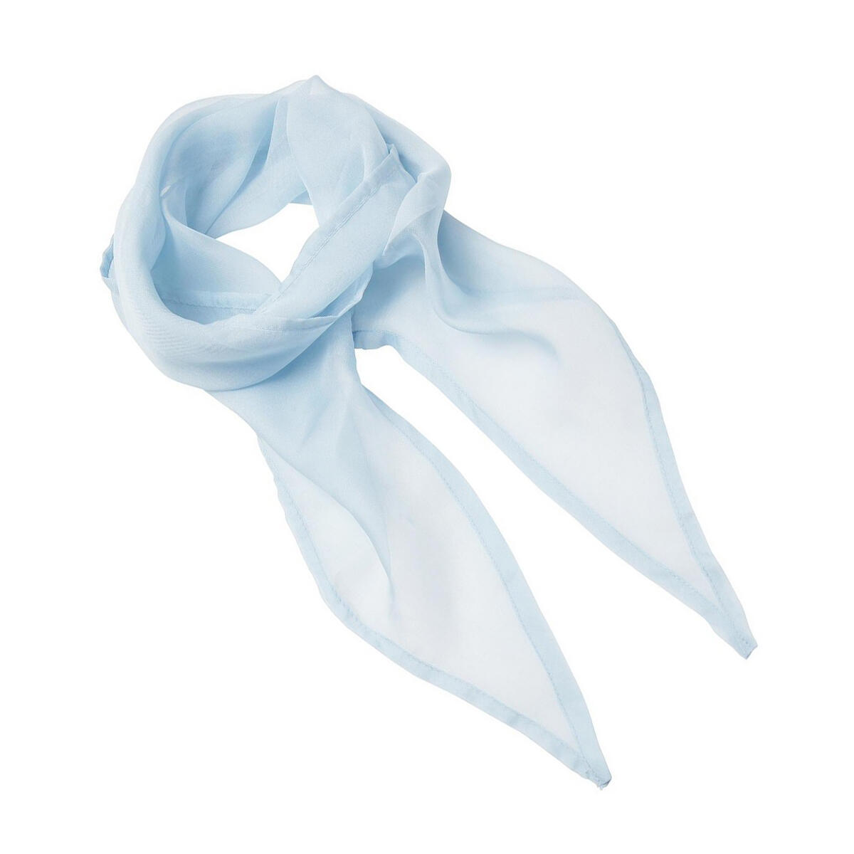 Cachecol Chiffon Mulher (Azul Claro) 2/3