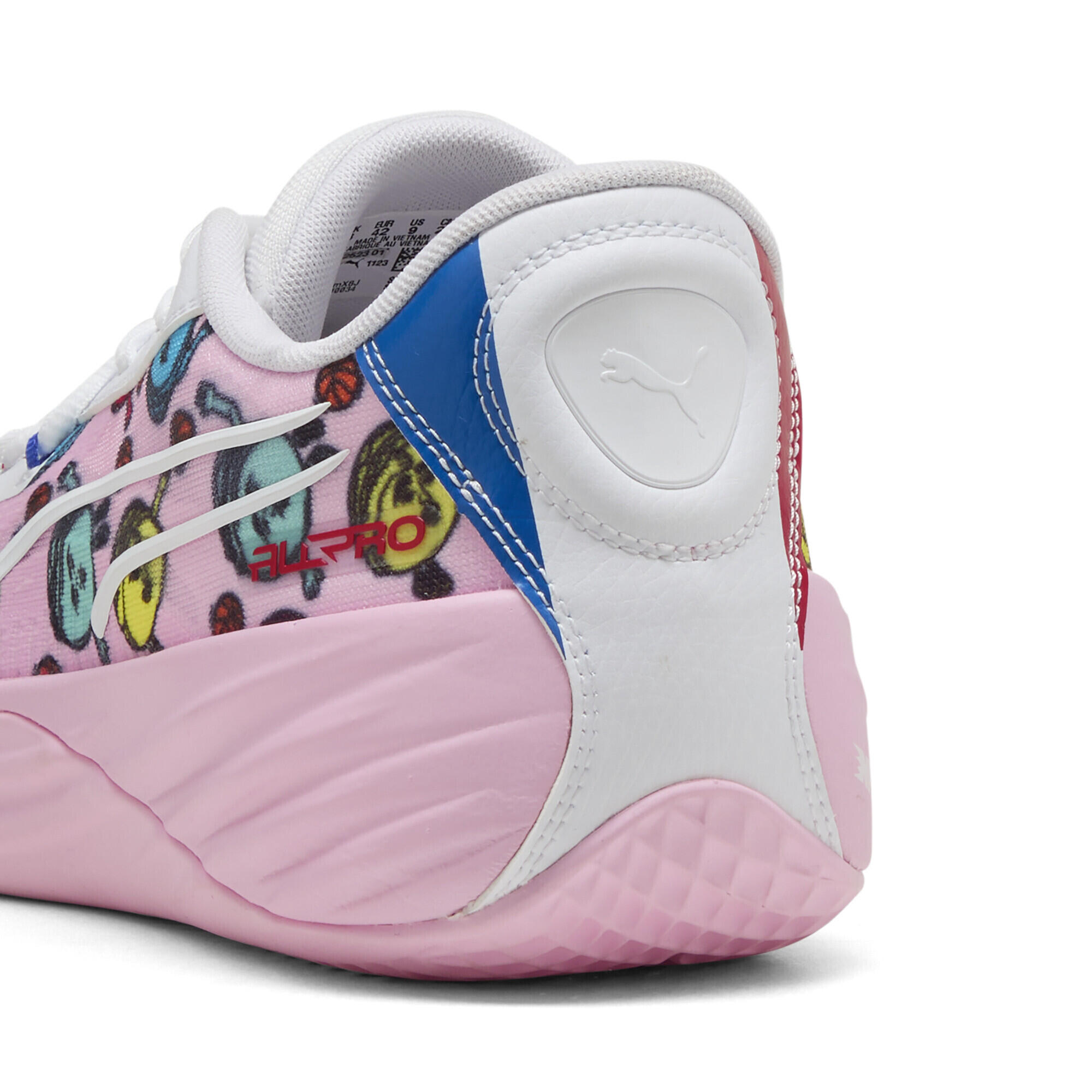 Chaussures de basketball All-Pro NITRO™ Paris PUMA Pale Pink White 4/7
