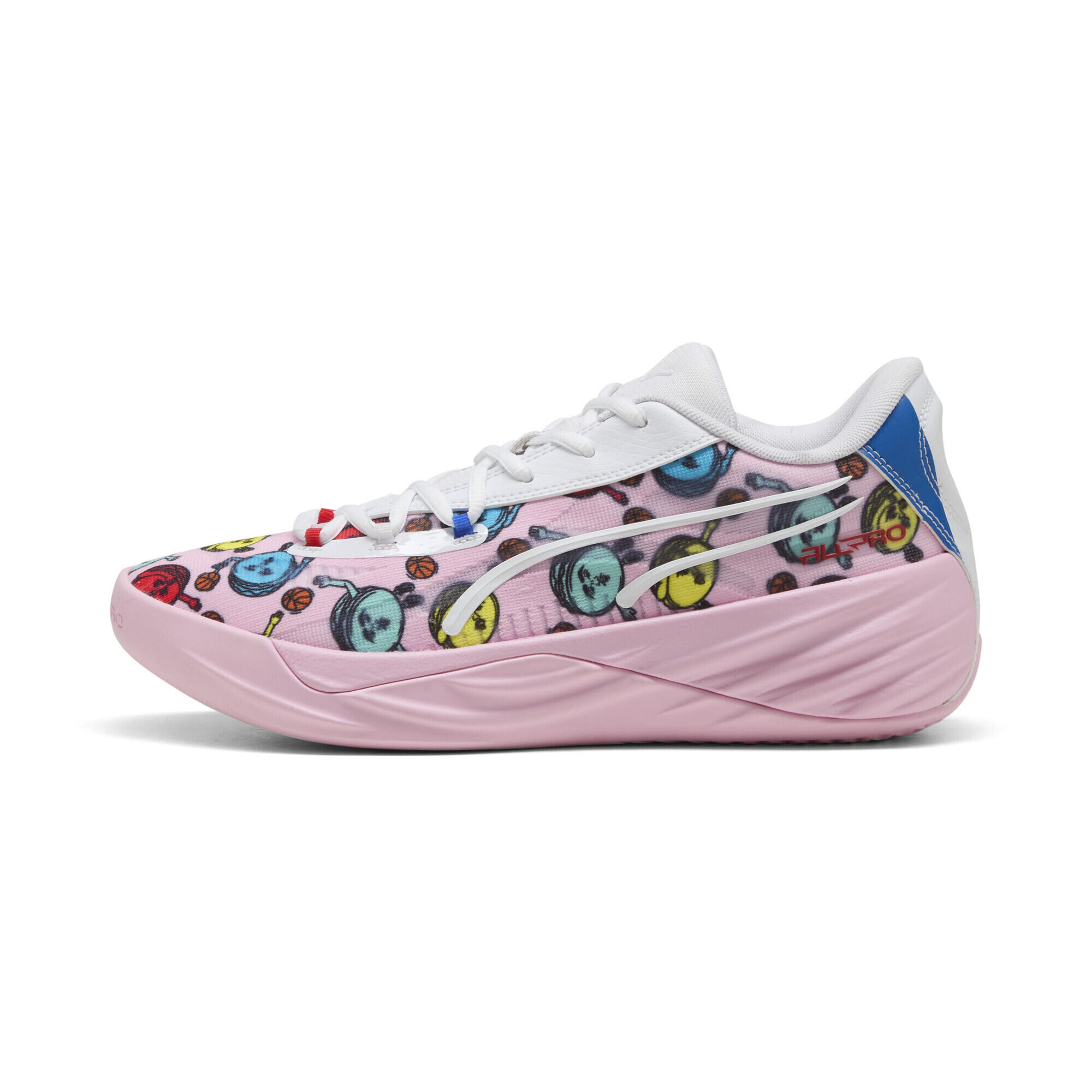 Chaussures de basketball All-Pro NITRO™ Paris PUMA Pale Pink White 5/7