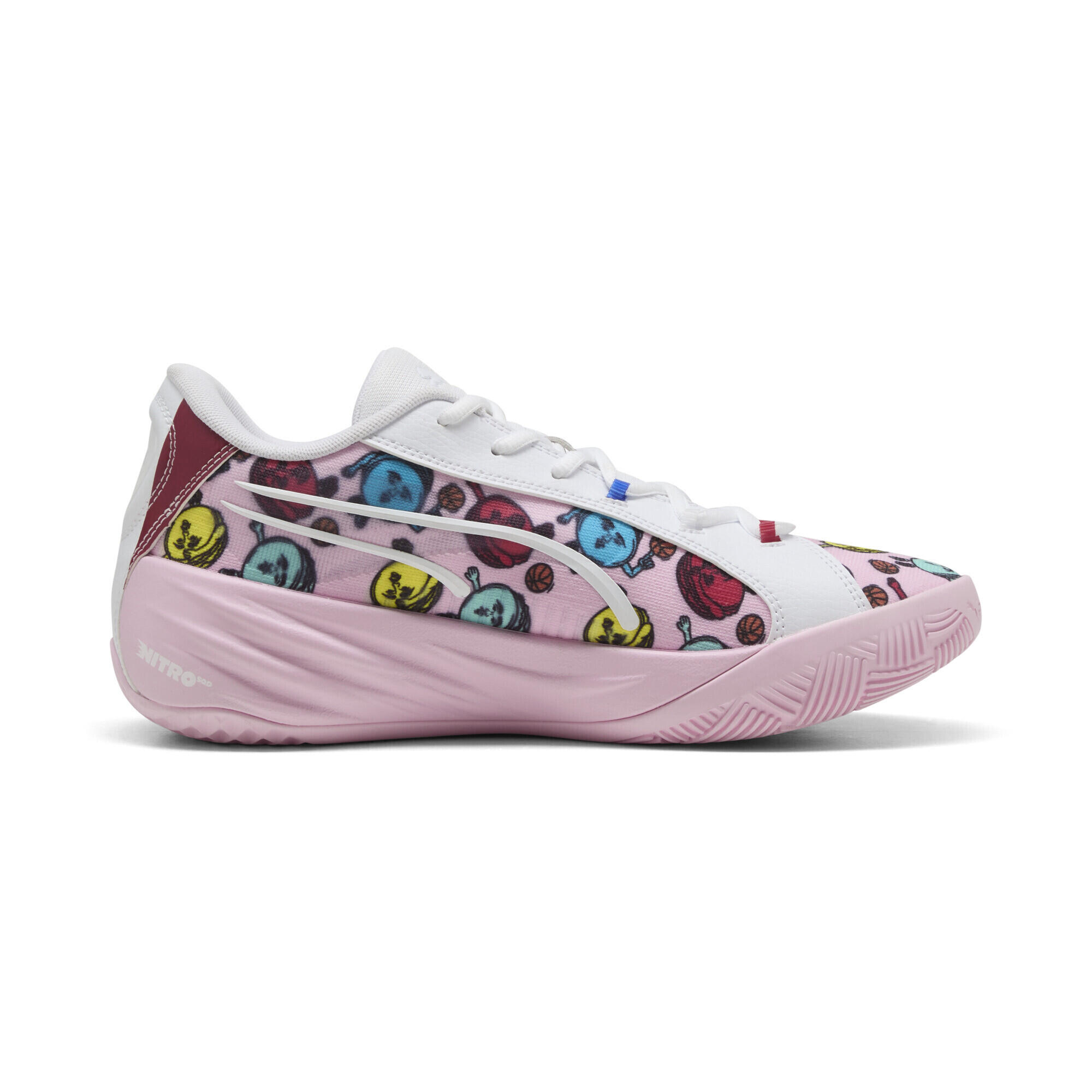Chaussures de basketball All-Pro NITRO™ Paris PUMA Pale Pink White 7/7