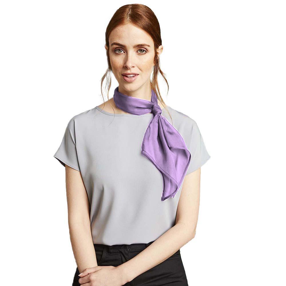 Ladies/Womens Work Chiffon Formal Scarf (Lilac)