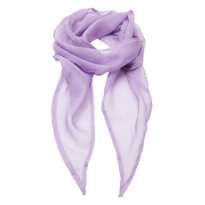 Dames/vrouwenwerk chiffon formele sjaal (lila)