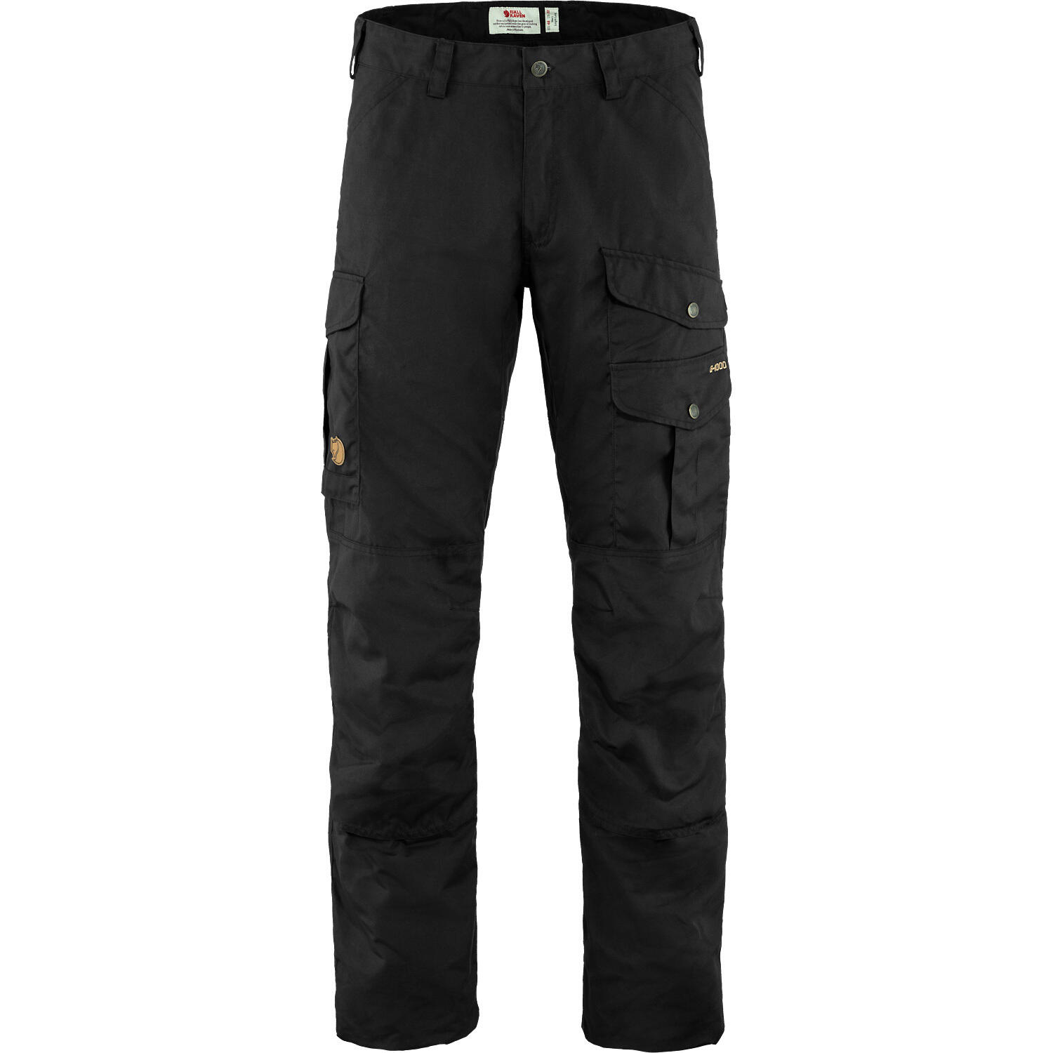 FJALLRAVEN Pantaloni da Trekking Barents Pro M550 - Nero Resistente