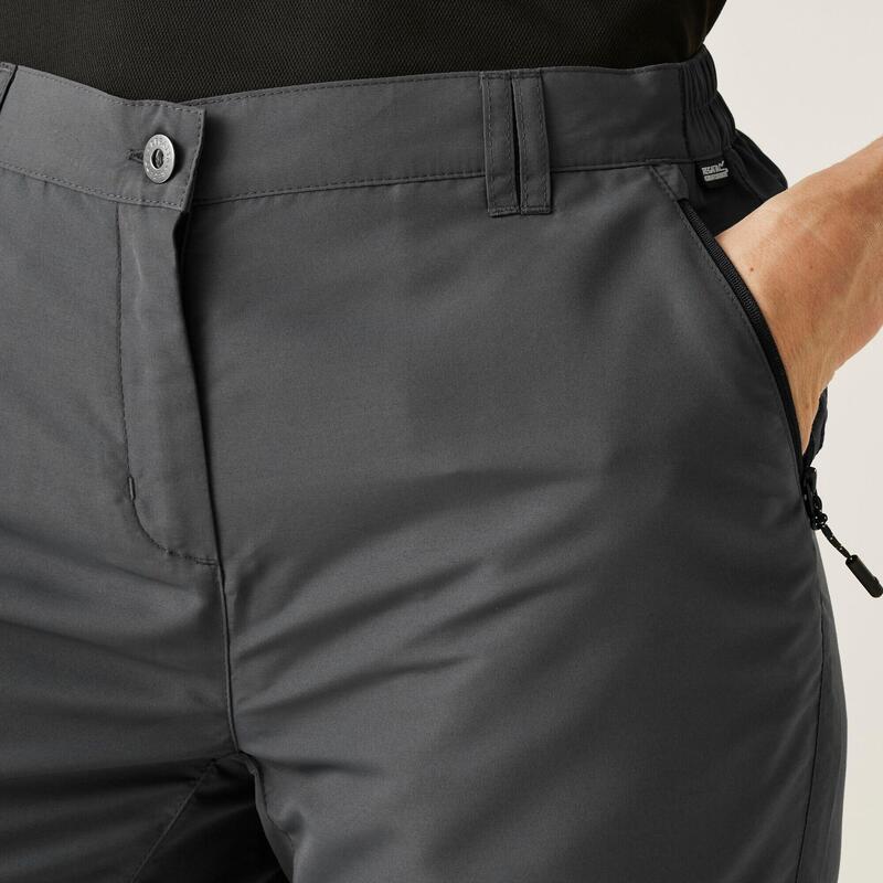 Afritsbare Broek Dames Hiking