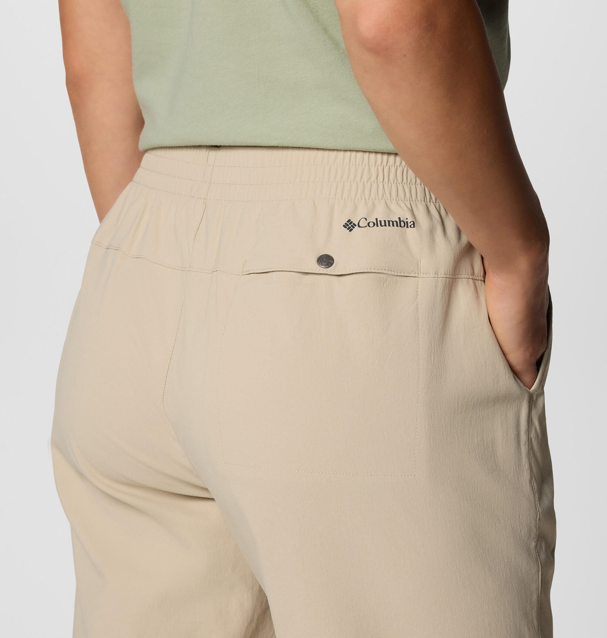 Pantalón Fluido Beige Columbia Cedar para Mujer 6/6
