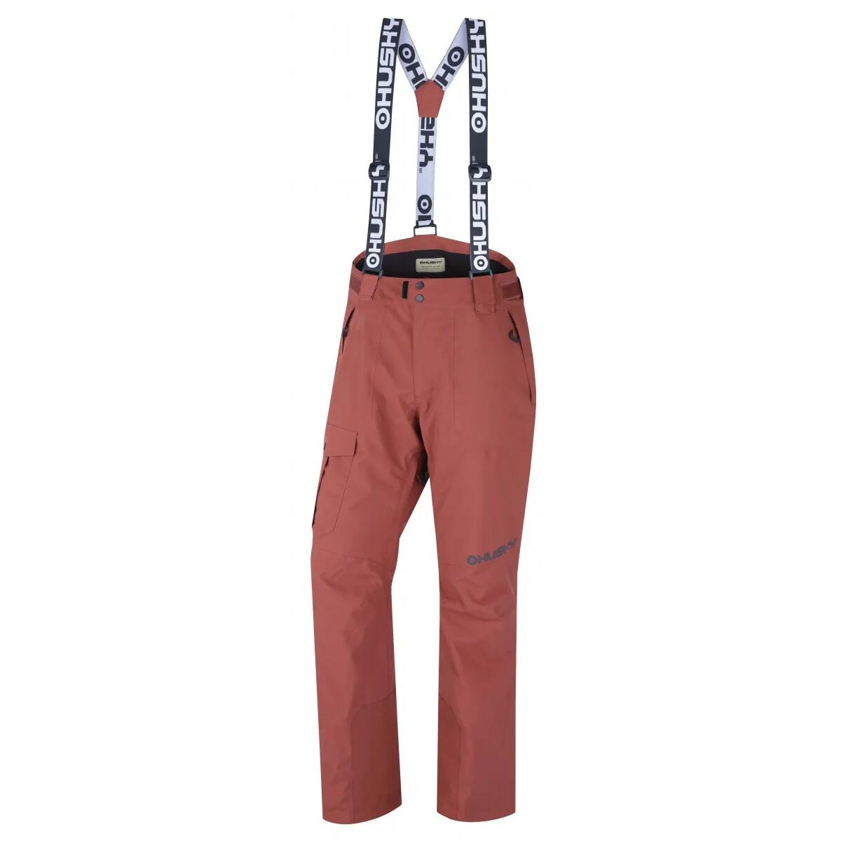 Pantalon de ski pour hommes Gili – Marron 1/4