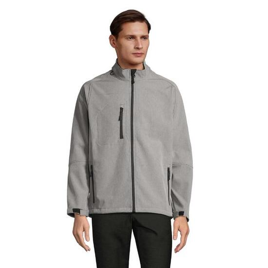 Veste Softshell RELAX Homme (Gris Chiné)