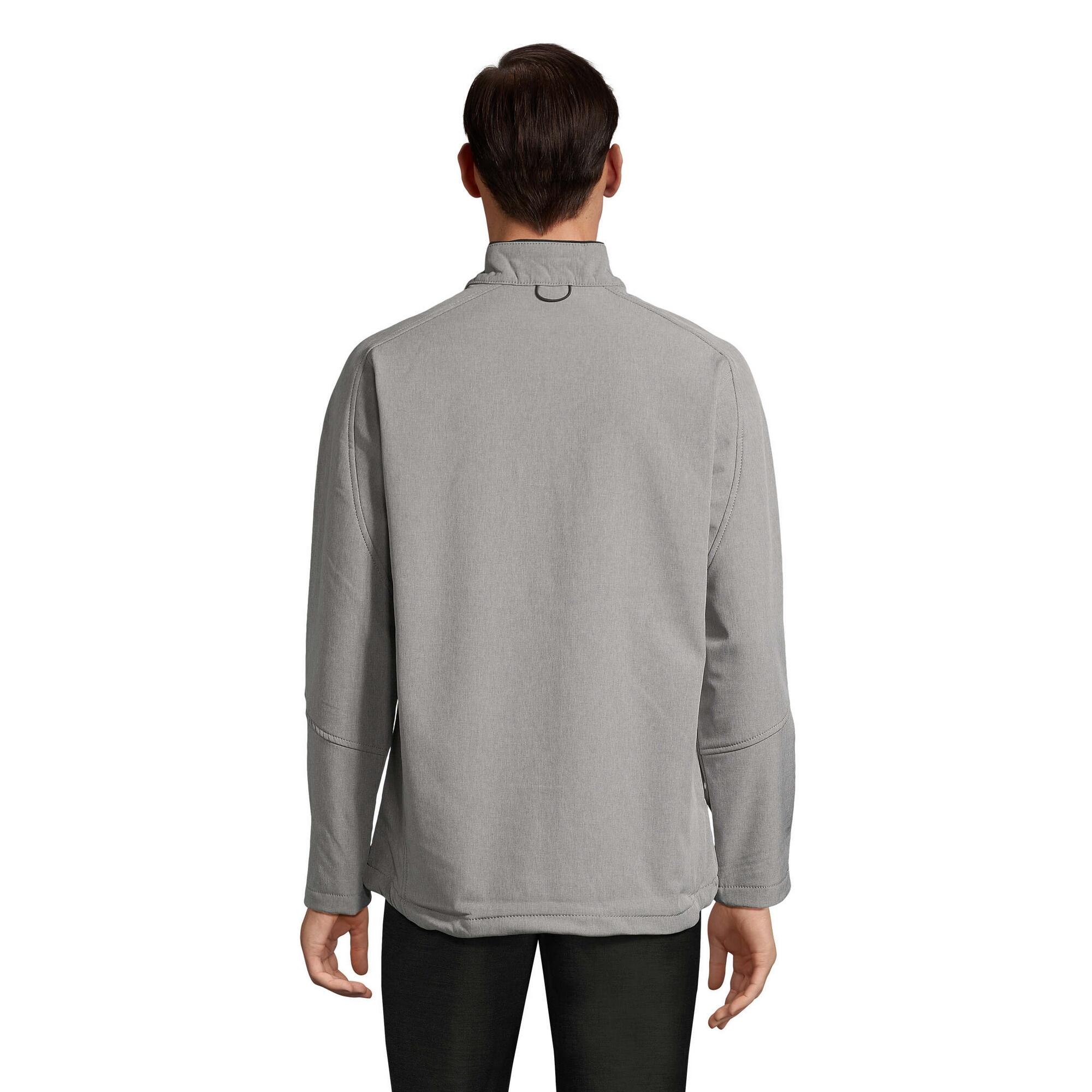 Veste Softshell RELAX Homme (Gris Chiné) 2/4