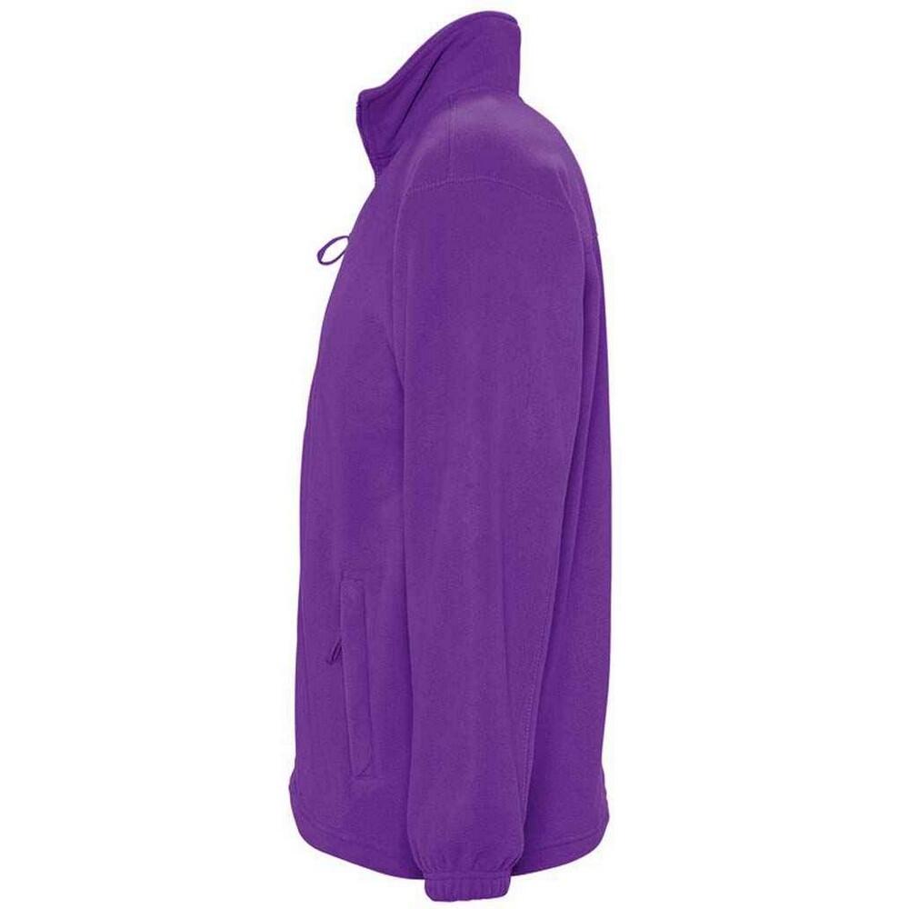 Veste Polaire NORTH Adulte (Violet Foncé) 3/4