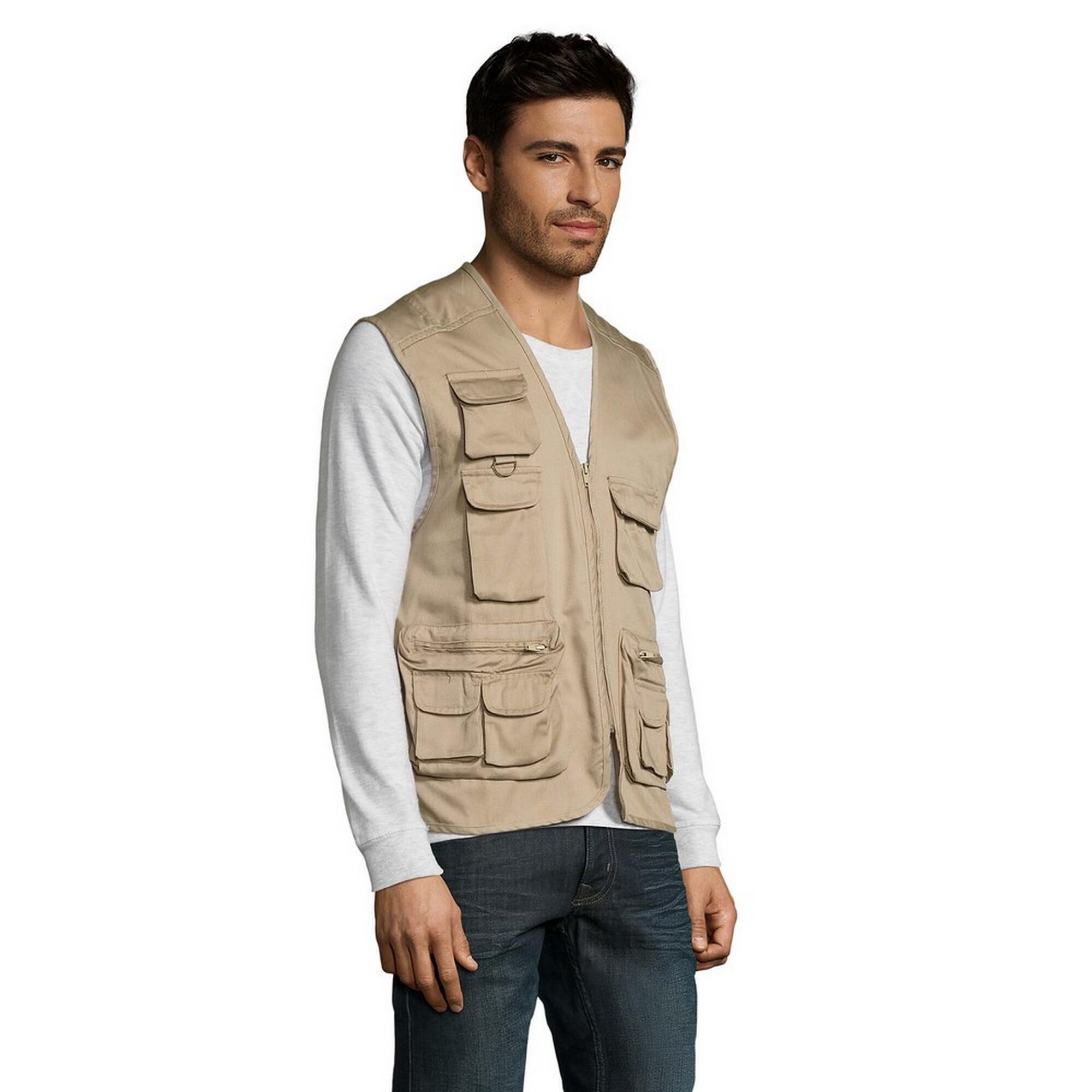 Veste Sans Manches REPORTER Homme (Corde) 3/4