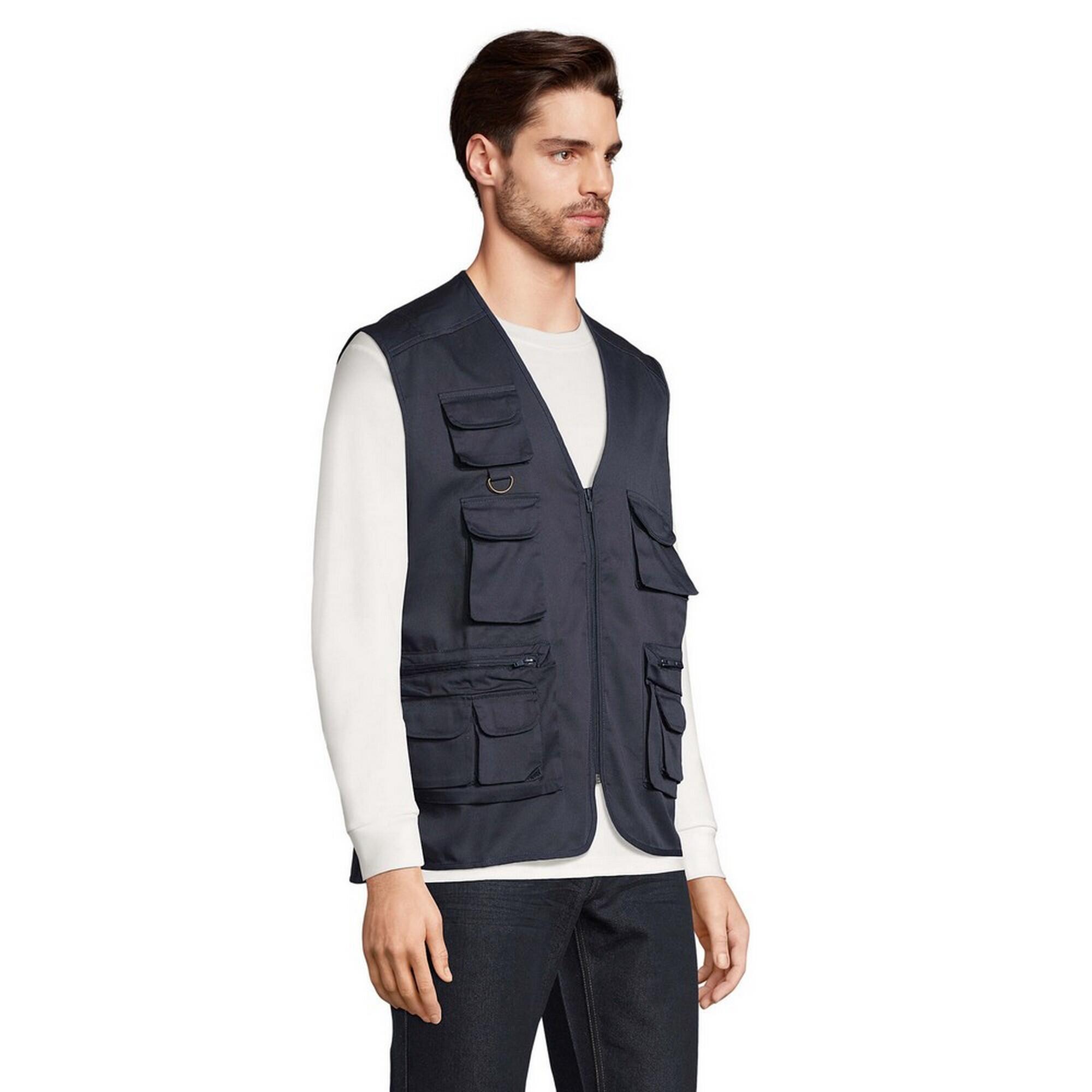 Veste Sans Manches REPORTER Homme (Bleu Marine) 3/4