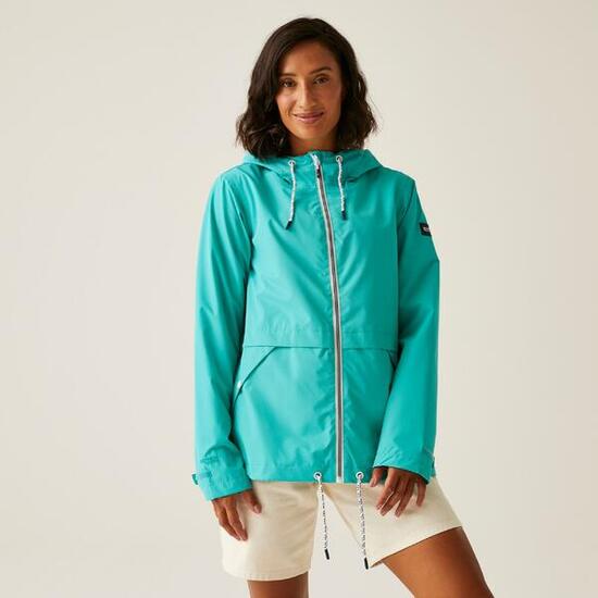 Kurtka turystyczna przeciwdeszczowa damska Bayletta wodoodporna