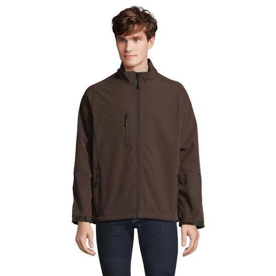 Veste Softshell RELAX Homme (Chocolat Foncé)