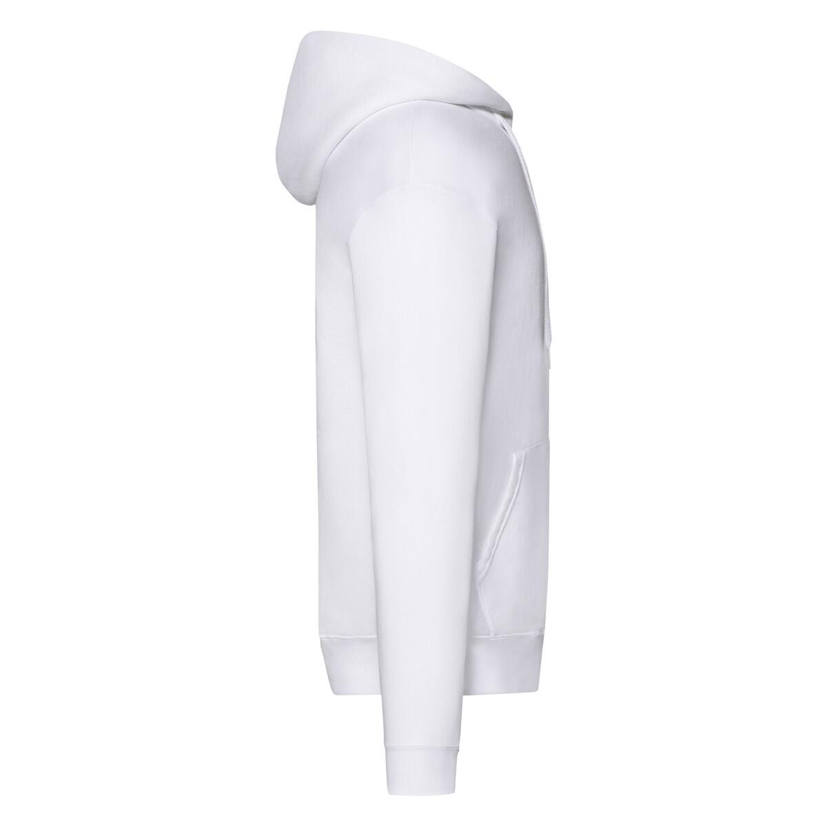 Veste À Capuche CLASSIC Adulte (Blanc) 3/3