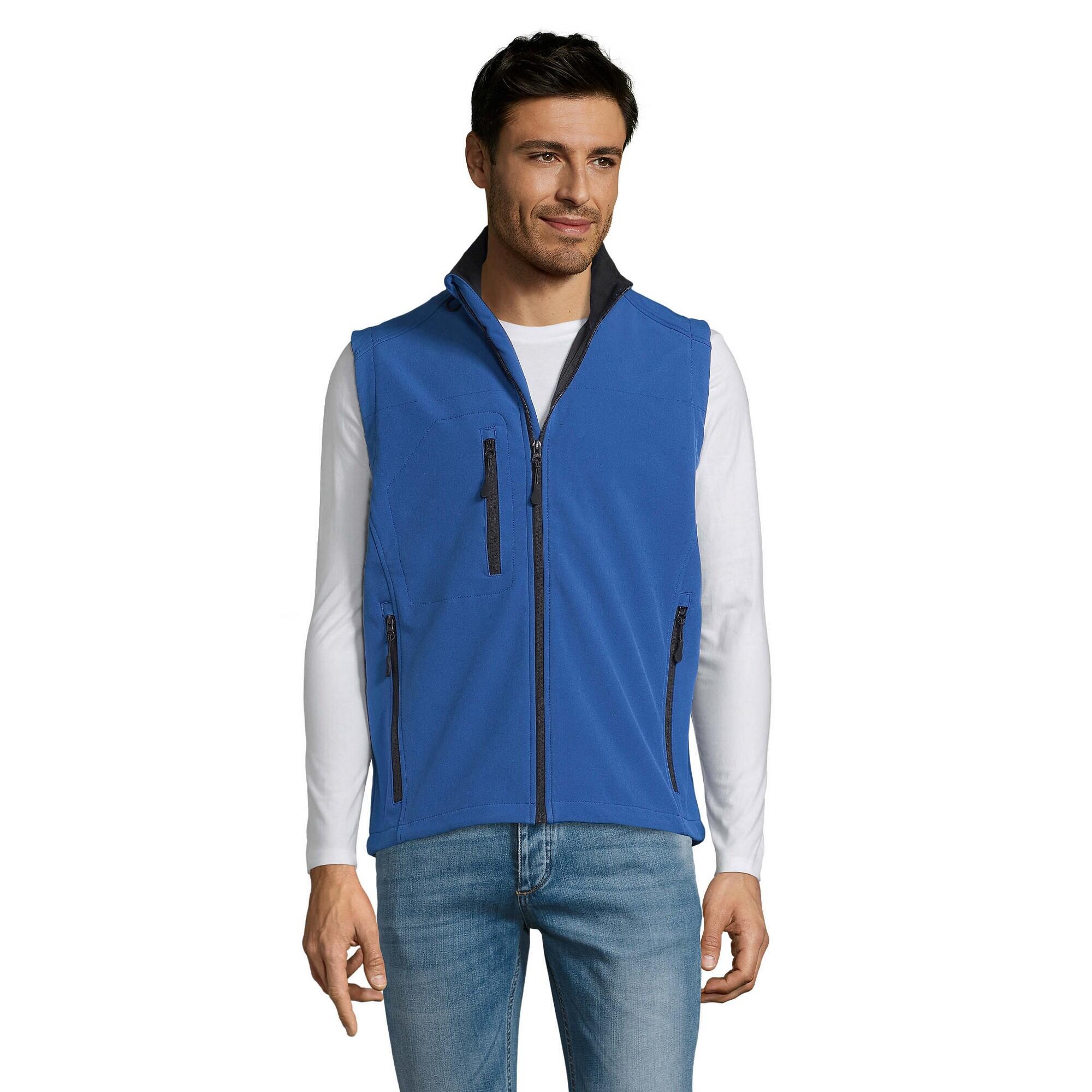 Sol's - Veste Sans Manches Rallye Homme (bleu Roi) - Veste - Bleu - 40 M - Decathlon