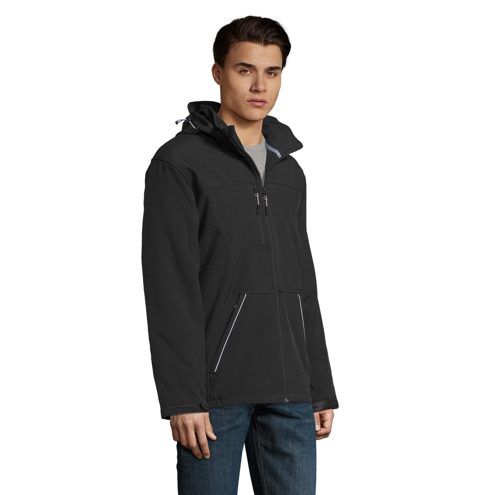 Veste Softshell ROCK Homme (Noir) 3/4