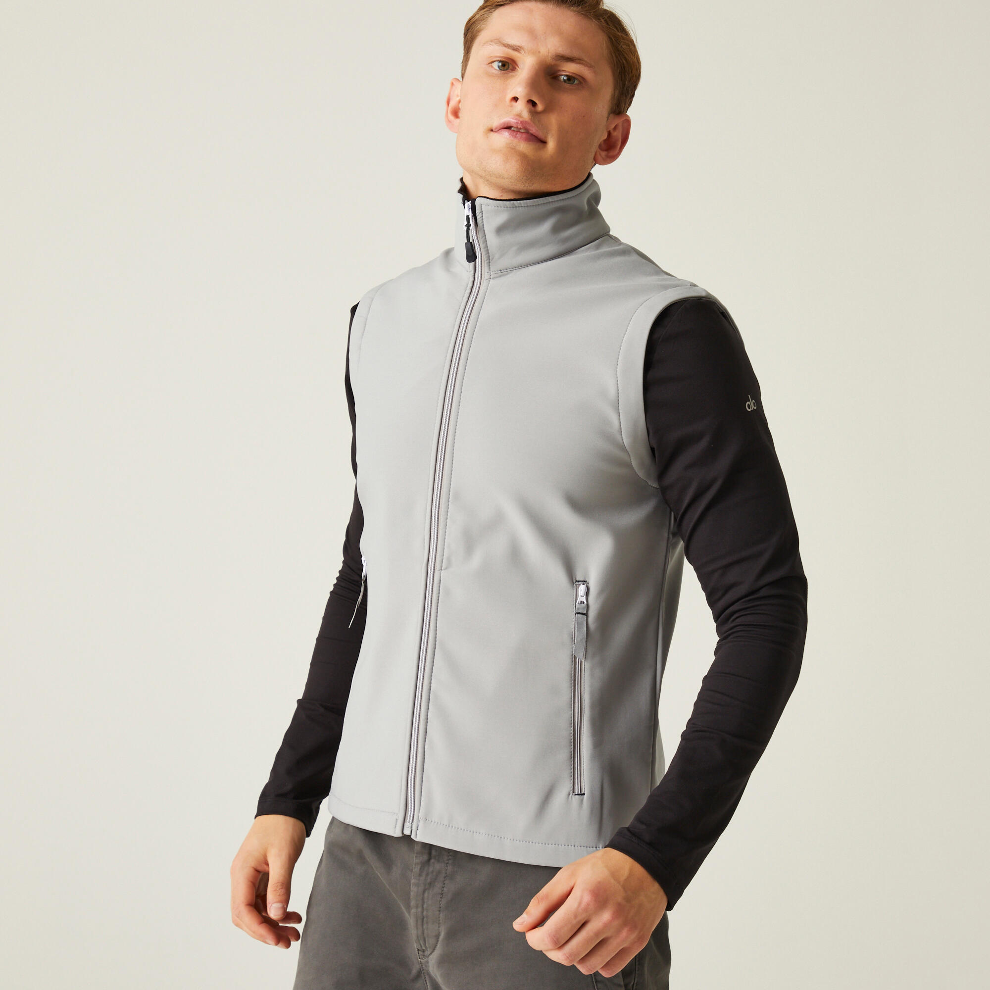 REGATTA Herren Wandern Jacke - Ascender Softshell Bodywarmer, light gray