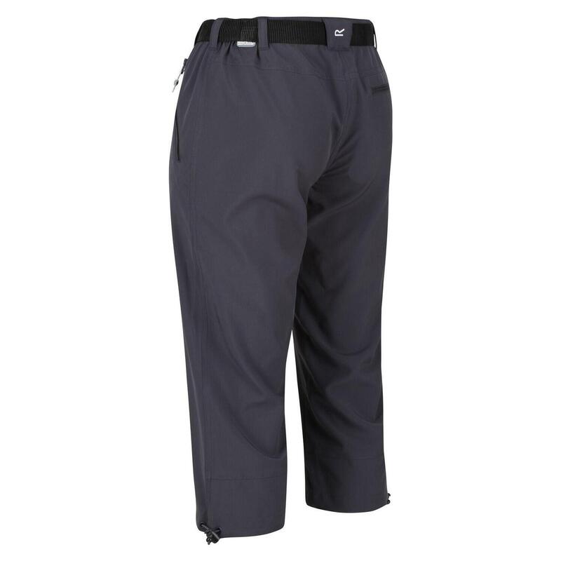 Pantalon - Xert Stretch Capri gris femme