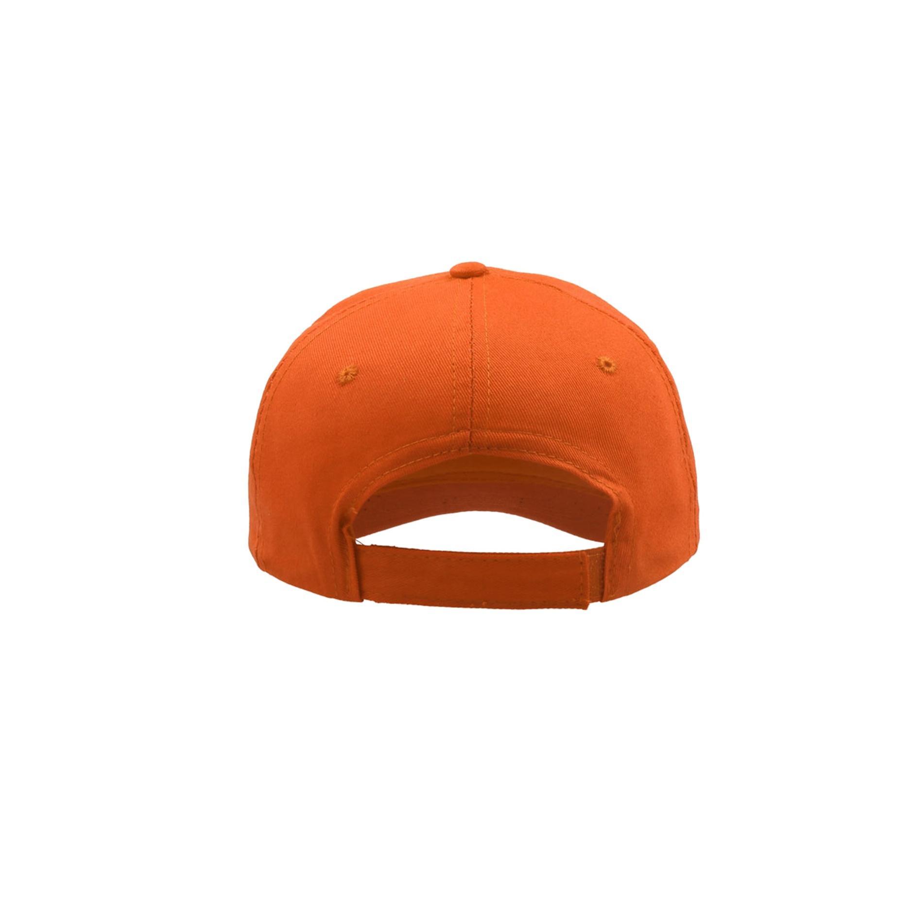 Gorra de 5 paneles modelo Start Naranja 2/4
