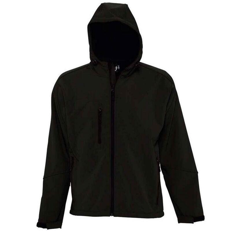 Jacheta Soft Shell Drumeții În Natură SOLS Replay Cu Glugă Bărbați