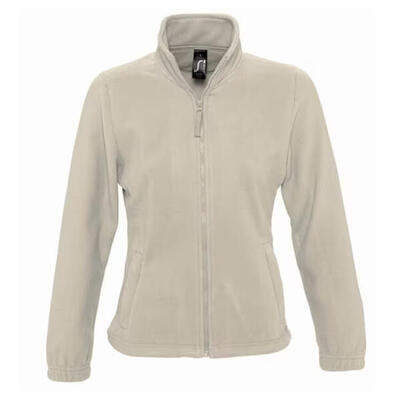 Dames north fleece jas (kalk)