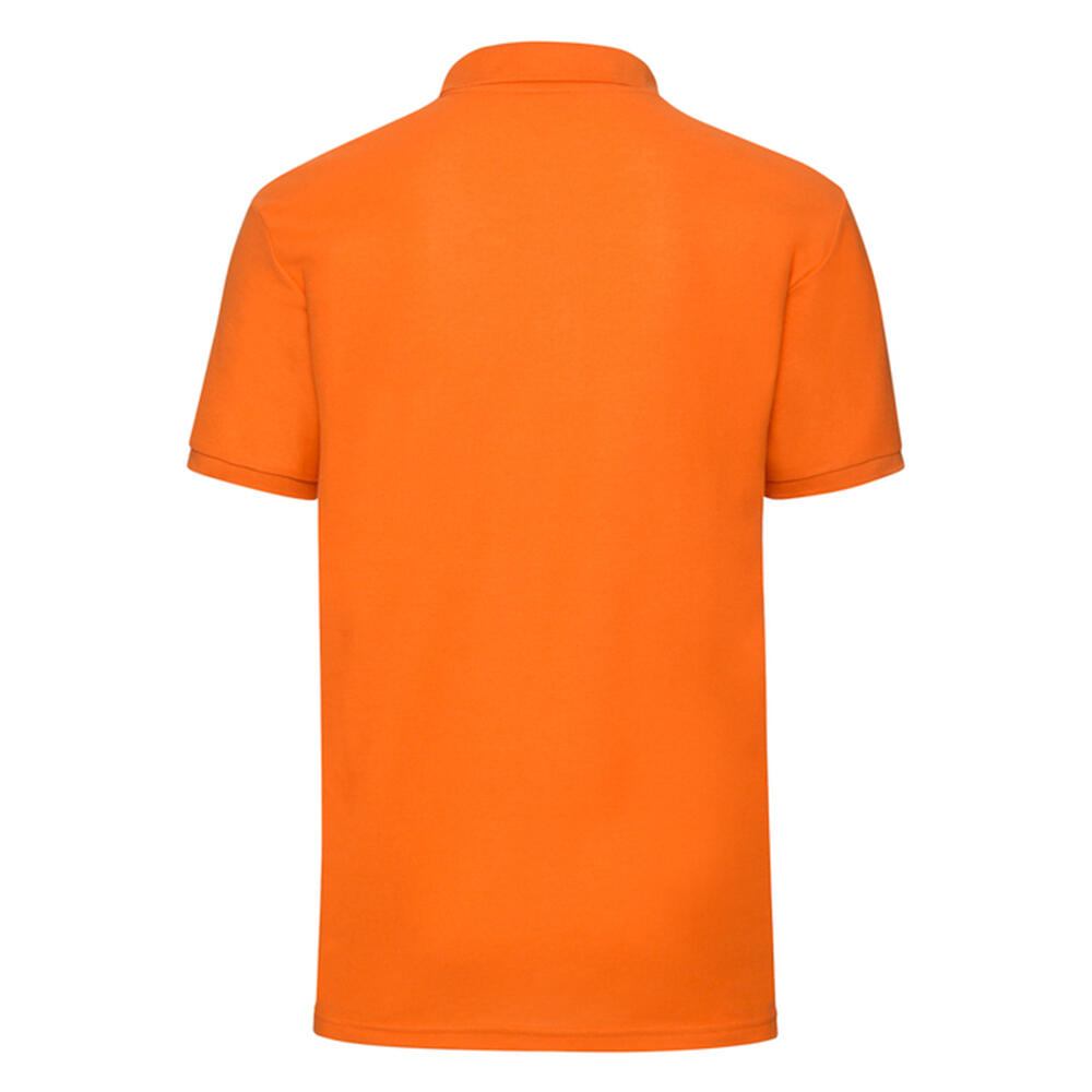 Polo 65/35 de Pique para Hombre Naranja 2/3
