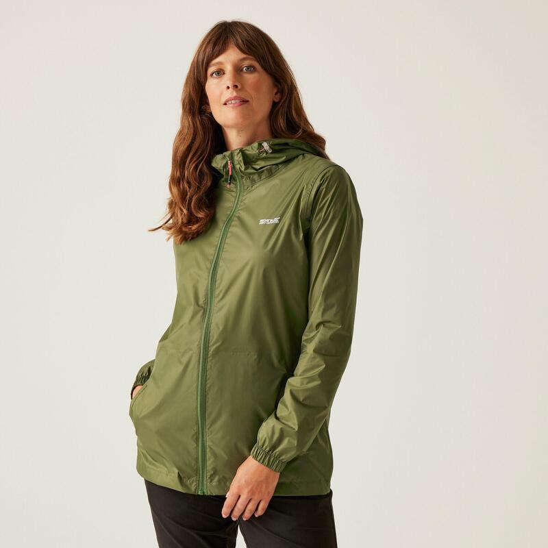 Veste de randonnée imperméable pliable femme Pack It III