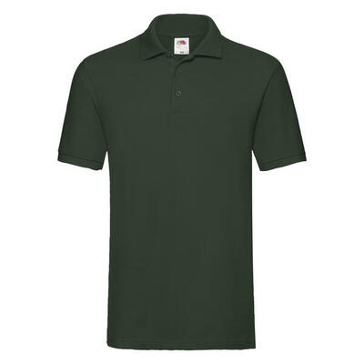 Unisex premium poloshirt voor volwassenen (hemelsblauw)