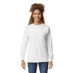 Tshirt Manches Longues Adulte (Blanc)