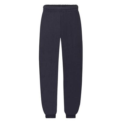 Klassieke joggingbroek met elastische manchet voor kinderen/kinderen (deep