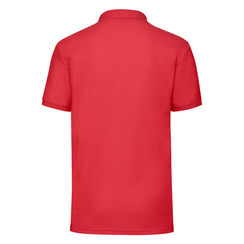 Polo 65/35 de Pique para Hombre Rojo 2/3